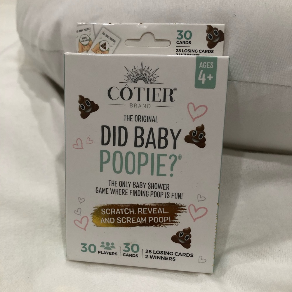 Did Baby Poopie? Baby Shower Game
